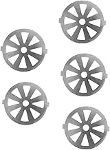 HOMSFOU 5pcs Replacement Parts for Meat Grinder Stainless Steel Blade Plate Set for Electric Meat Mincer