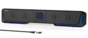 Jeecoo A40 PC Speakers Computer Sound Bar for Desktop Monitor Laptop,