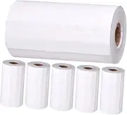 SWOOMEY 6 Rolls Instant Camera Thermal Paper Photo Printer Paper for Compatible with Various Brands Smooth Surface for Printing for Capturing Memories