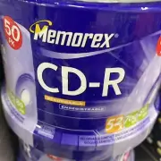 Memorex Recordable CD-R Media 52x 700mb 80min w/spindle 50-pack NEW Sealed S20