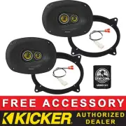 KICKER CSC6934 6"X9" OEM SPEAKER REPLACEMENT KIT FOR TOYOTA CAMRY 2012-2017