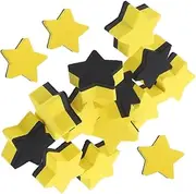KALLORY 15pcs Whiteboard Eraser Magnetic Whiteboard Cleaner Rubbers Erasers Marker Classroom White Board Tassel Classroom Decorations Boards Envelopes Wipe Blank Bulletin Yellow Felt Cloth