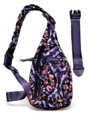 NWT Vera Bradley Lighten Up Mini Sling Backpack Waist Pack Belt Bag in Foxwood
