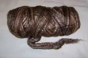 80/20 Merino/Silk Blended Wool Roving Spice 4 oz