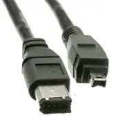 6ft Firewire 400 6 Pin to 4 Pin cable, IEEE-1394a 10E3-02106