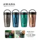 【AWANA】500ml手提304不鏽鋼經典咖啡杯AF-500 (顏色隨機)