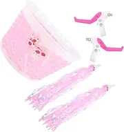 DECOMELODY 1Set Bike Decoration of Portable Scooter Streamers Ribbons for Bikes and Scooters Easy to Install Bike Handlebar Ornaments