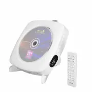 CD Player Bluetooth Speaker USB Player AUX Boombox Wall Mountable and Desk Stand