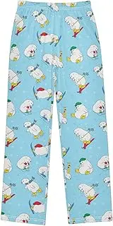 [ZZXXB] Polar Bears Skating Boys Long Pants Soft Trousers Elastic Waist Kids Lounge Bottoms with Pockets S-XL