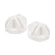 Plastic Wire Cube Connectors, 38x23mm Grid Buckle Clip White, 20Pcs