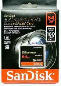 在飛比找Yahoo!奇摩拍賣優惠-Sandisk Extreme Pro CF-64GB 16