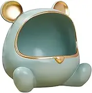 Decorative Bowl for Keys - Key Dish Bowl for Entryway Table - Decorative Cute Bear Organizer Centerpiece Dish Holder for Shelf Side Kitchen Bathroom Studio Dining Bedroom