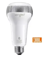 Sengled LED Light Bulb + Wireless Bluetooth Smart JBL Speaker Dimmable White E27