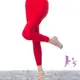 【K's凱恩絲】保暖輕塑修身經典舒棉褲-紅色
