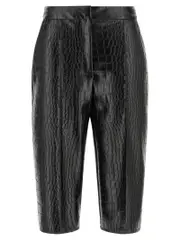 [Elisabetta Franchi] Elisabetta Franchi-Coconut Bermuda Shorts Bermuda E Short Nero-Donna 40IT