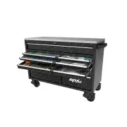 SP Tools 730Pcs 59" USA Sumo Ser Roller Cabinet Toolkit - Metric / SAE 13 Drawer