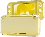 Protective Case for Nintendo Switch Lite, Slim Crystal Soft TPU Clear Case Skin for Switch Lite Grip Cover with Shock Absorption and Anti-Scratch Design (Transparent)