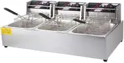 30L Deep Fryer Commercial Bench Top Fast Fryer Stainless Steel AU 2500W Electric