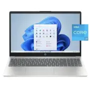 NEW HP 15-fd0131wm 15.6" Laptop, Intel i3 12th gen 8GB RAM 256GB SSD Silver