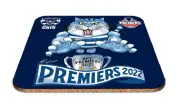 Geelong Cats Grand Final Premiership 2022 Caricature Cork Backed Coaster