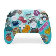 PowerA Enhanced Wireless Controller for Nintendo Switch (Fortnite Sticker Mania)