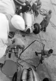 Rudolf Hasse, Auto Union D 1939 Motor Racing Old Photo 1