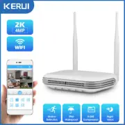 KERUI 8CH 2K POE Security NVR 4MP Video Recorder For Camera System IP Network