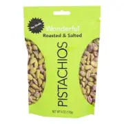Pistachios Kernels Roasted & Salted 6 Oz By Wonderful Pistachios