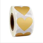 300Pcs Love Heart Shape Scratch Off Stickers Secret Code Cover Labels Sticker For Home Game Wedding Message Card Adhesive Paper