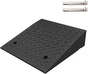 Rubber Threshold Ramp for Wheelchairs & Cars, Anti-Slip Surface, Durable & Heavy-Duty, Ideal for Doorways, Garages & Homes, Elderly & Mobility-Aided Users(50 * 50 * 6cm)
