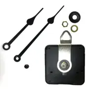 Quartz Clock Movement Mechanism Repair Parts Replacement Kit Black Handle Tools