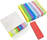 Angoily 1100pcs Colorful Writable Sticky Tabs Index Markers Repositionable Book Flags for Easy Annotation Eyecatching Design for Quick Reference Study Materials Vibrant Colors