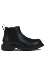 [Givenchy] Givenchy-Leather Chelsea Stivali E Stivaletti Nero-Uomo 40