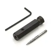 Steelman 1/8 in. Carbide Double Cut Burr with Adapter for Tire Repair 18240A