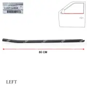 Lh Outer Door Window Rubber Seal Belt For Nissan Navara NP300 D23 2015 - 2022 (for: Nissan)