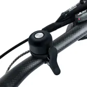 Bike Bell for Apple AirTag Hidden Bike Mount Bike AirTag Holder GPS Tracker-Black