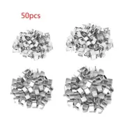Set of 50 Metal Gutter Clips Light Mounting for Secure Christmas Light Assembly