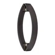 Portals Aria 8" C/C Back-to-Back Pull - Oil Rubbed Bronze