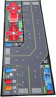 Play Mat Play Mat Cars Area Rugs for Car for Road Play Mat Playroom Rug Plush