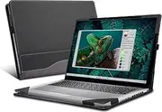 Laptop Case for Dell Inspiron 14 Plus 7440 (2024) | 14 2-in-1 |14 5440 Laptop Detachable Protective Cover Shell (Gray)