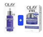 OLAY RETINOL24 EYE NIGHT DUO | EYE NIGHT SERUM 30mL + NIGHT EYE CREAM 15mL