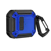 Apple AirPods 1 2 3 Pro 2nd Case Armor Earphone Heavy Duty Shockproof Protective Cover Blue