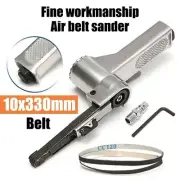 3/8" Air Belt Sander Air Angle Grinding Machine with Sanding Belts