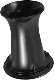 Box Speaker Guide Tube Speaker Subwoofer Reflex Port Bass Woofer Port Air Vent for Subwoofer Guitar Loudspeaker Cabinet Voice Outlet Tubes Loudspeaker Voice Outlet Black Abs
