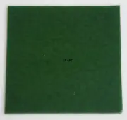 0241.30 - OPALESCENT MINERAL GREEN 3" x 3" BULLSEYE 3mm THICK GLASS 90 COE