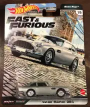 Hot Wheels Aston Martin DB5 HW Premium Fast & Furious 1/5 Silver VHTF!