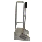 Establo Handle Pooper Scooper - Large / Silver