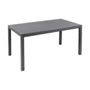 QLD NEW Sunscape Madrid Aluminium Slat Table 160 x 90cm