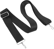 KESYOO Replacement Shoulder Strap Laptop Padded Long Duffel Bag Strap Universal Adjustable Shoulder Belt for Briefcase Pet Carrier Bag Tool Laptop Camera Bag Black