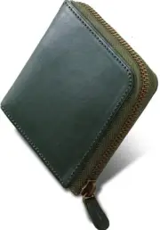 Evoon Italian leather thin L-shaped bifold wallet that allows you to enjoy 33